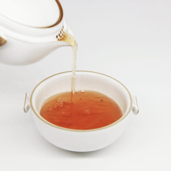 tea being poured
